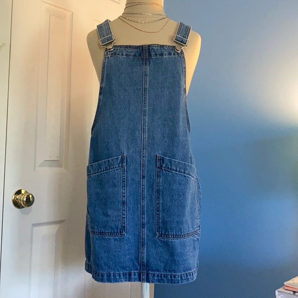 Denim Overall Dress